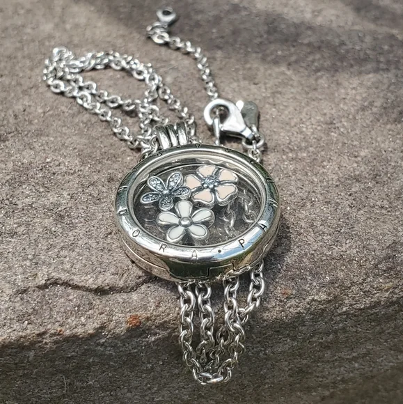 Pandora Jewelry Pandora Floating Locket Necklace Poshmark